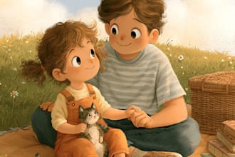 illustrate children story book illustration and children