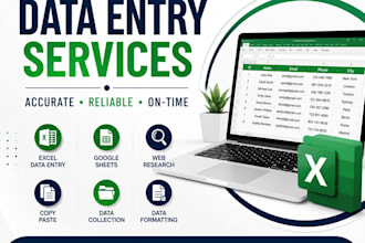 fastest data entry, excel data entry, and copy paste jobs