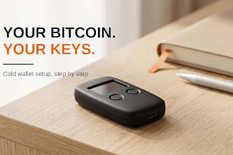 guide you through your first bitcoin purchase and cold wallet setup