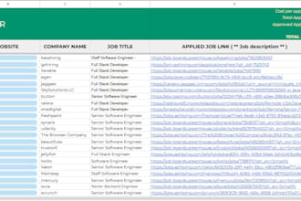 do search relevant job and apply for you