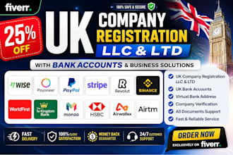 do uk company registration and uk bank accounts