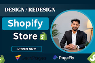 create shopify website design, redesign shopify store, figma to shopify expert