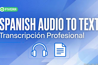 transcribe spanish audio to text fast, spanish transcription