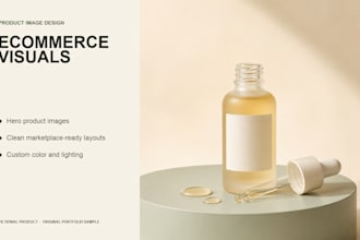 create premium ecommerce product images and listing visuals