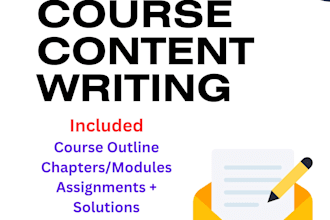design a complete course outline and curriculum