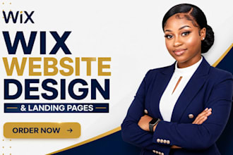 design wix website redesign, wix sites and landing pages