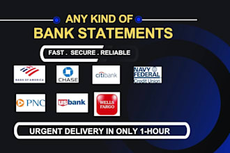 reconcile bank statement PDF to editable format