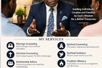 offer christian counseling, marriage and spiritual guidance