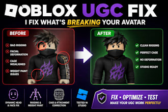 fix roblox ugc avatar bundle errors, dynamic heads, ugc item creation