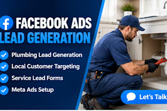 create facebook ads for plumbing and local business lead generation