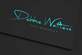 design a modern handwriting or signature logo for you