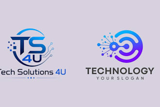 do tech software security digital startup logo