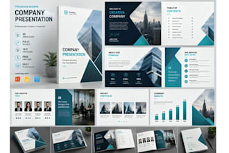 create a professional corporate powerpoint presentation