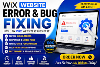 fix wix website bugs errors and troubleshooting issues