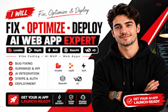 fix build deploy lovable replit base44 v0 supabase ai web app vibe coding relumi