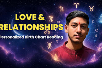 provide a personalized birth chart reading for love and relationships