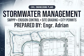 city permits stormwater management plan swppp reports erosion control plan