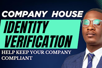 assist with companies house identity verification and personal code