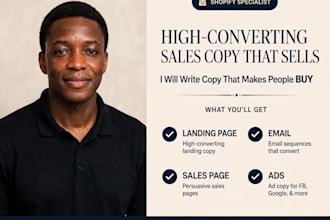 write high converting sales copy that makes people buy