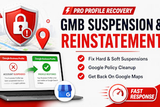 fix suspended google my business and do gmb reinstatement