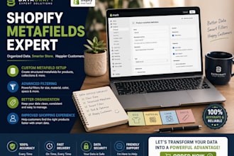 organize your shopify metafields and metaobjects for a smarter, faster store