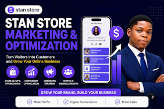 do stan store marketing, setup, optimization and SEO for digital products