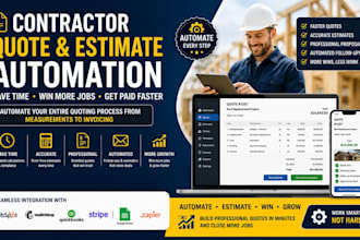 automate contractor quotes, estimates and follow ups with ai