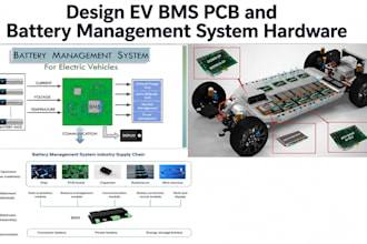 design ev bms pcb and battery management system hardware