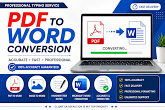 type handwritten notes, PDF, images