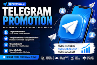organic telegram promotion telegram marketing telegram ads