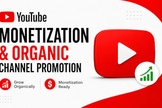 do youtube monetization and organic channl growth