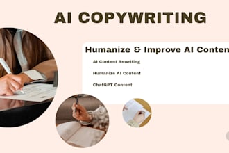 rewrite and humanize ai generated content naturally
