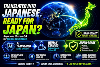 humanize and QA your ai translated japanese