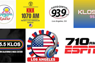 do professional song promotion and airplay on los angeles radio stations