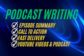 do history podcast script writing
