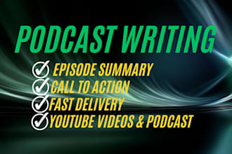 create SEO optimized podcast show notes to grow audience