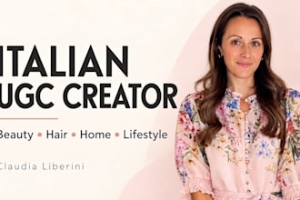 create authentic italian ugc videos for your brand