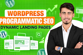 build a wordpress programmatic SEO system with dynamic landing pages