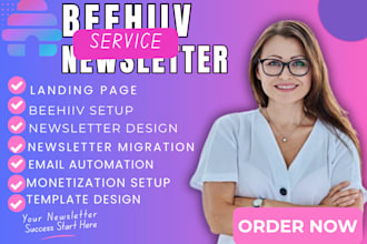 design editable beehiiv newsletter redesign beehiiv setup beehiiv landing page