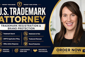 be us trademark registration attorney for your brand, patent office action