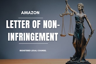 letter of non infringement appeal letter amazon ip complaints patent violation