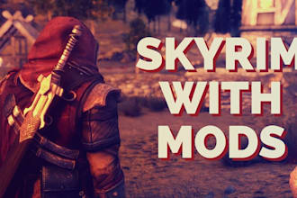 create skyrim armor, weapons, character and mods
