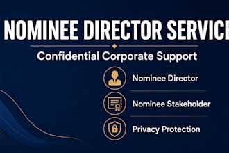 provide professional nominee director and shareholder service