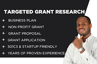 do expert grant research and grant applications for nonprofits