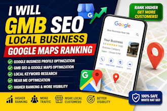 gmb SEO local business google maps ranking