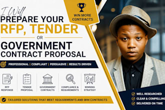 prepare your rfp, tender or government contract proposal
