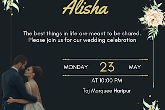 design a beautiful, luxury islamic nikkah certificate