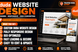 design duda website build duda landing page duda seo
