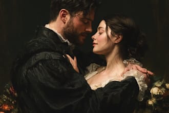 oil painting portrait and illustrations