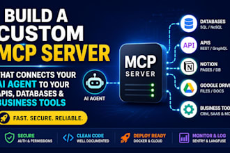 build custom mcp server connects your ai agent to your apis databases business